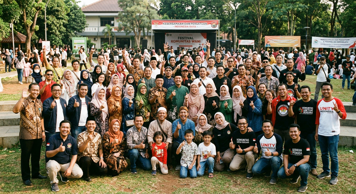 LIVESGP BEKASI Bersama - Program untuk memperkuat hubungan anggota dan masyarakat.